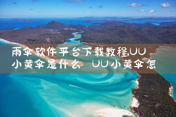 雨伞软件平台下载教程